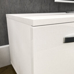 Lassic Vida Designs Cosmo White 2 Door Led Tv Unit 140Cm Sideboard Cabinet - thumbnail 4
