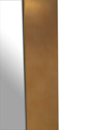 Orsina Minimalist Gold Rectangular Wall Mirror, Brushed Gold Stainless Steel Frame Mirror For Living Room - thumbnail 4