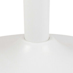 Wyld Haus Cloverfern White Ceramic Round Coffee Table 600mm - thumbnail 3