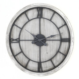 Hill Interiors Uk Homeliving Williston White Wall Clock