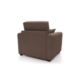 Abakus Direct Olly Linen Single Sofa Bed In Tan Brown - thumbnail 4