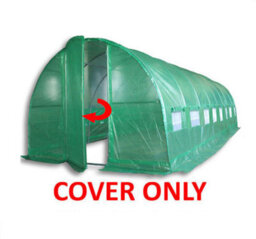 Crocodile Trading 8M X 3M (27' X 10' Approx) Pro+ Green Polytunnel Replacement Cover - thumbnail 1