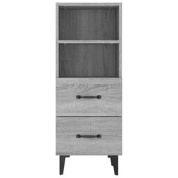 Berkfield Classic Sideboard Grey Sonoma 34.5X34X90 Cm Engineered Wood - thumbnail 6