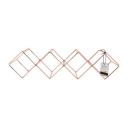 Barcraft Stackable Copper Finish Wine Rack - thumbnail 5