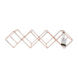 Barcraft Stackable Copper Finish Wine Rack - thumbnail 3