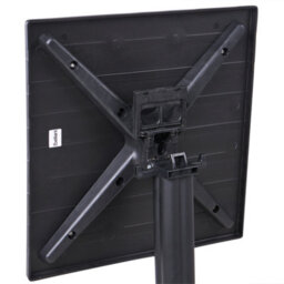 Wyld And Coco Luxout Bistro Table Black 60 X 60Cm Flip-Top Outdoor Table For Two - thumbnail 7
