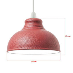 Retro Light Shade Ceiling,metal Textured Lampshades For Ceiling Lights,industrial Easy Fit Pendant Lamp Shade For,living Room - thumbnail 2