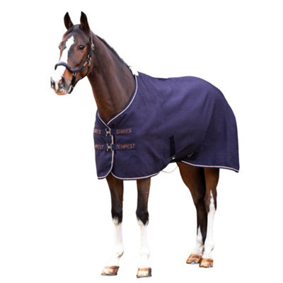 Tempest Original Waffle Horse Rug Navy (84In) - image 1