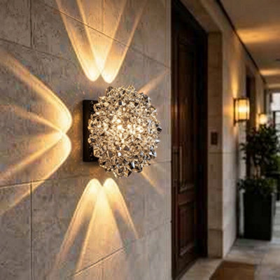 12W Led Wall Light 3000K Warm White Indoor Outdoor Waterproof Sconce - image 1