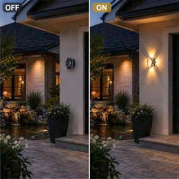 12W Led Wall Light 3000K Warm White Indoor Outdoor Waterproof Sconce - thumbnail 6