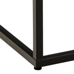 Furniture To Go Barossa Coffee Table With Black Marble Marquina Top & Black Steel Base 40Cm - thumbnail 6