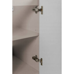Heze Furniture Flow 2 Door Bathroom Vanity Cabinet With 2 Shelves And Basin 60Cm - Cashmere - thumbnail 4