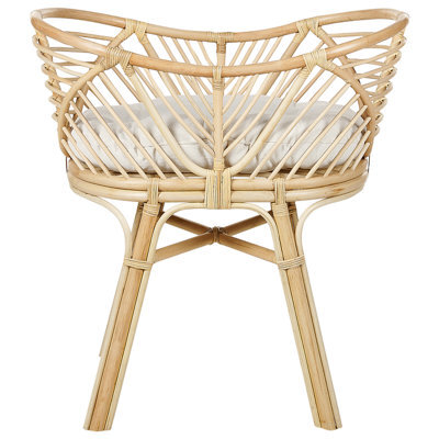 Beliani Bassinet Rattan Gruissan 50 X 70 Cm Natural - image 1