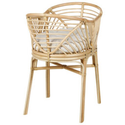 Beliani Bassinet Rattan Gruissan 50 X 70 Cm Natural - thumbnail 4
