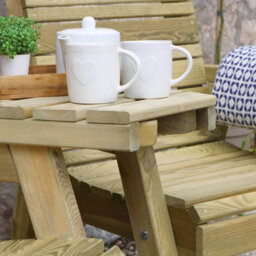 Freya Garden Love Seat Companion Seat By Zest Outdoor Living - thumbnail 5
