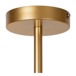 Lucide Lester - Flush Ceiling Light - 6Xe27 - Matt Gold / Brass - thumbnail 6