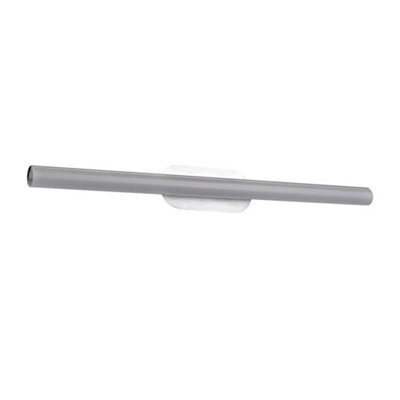 Luminosa Lighting Luminosa Modern Led Wall Lamp Brushed Silver, Warm White 3000K 960Lm