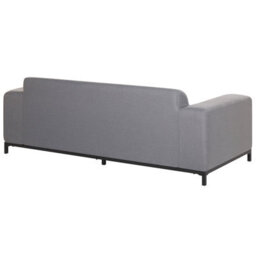 Beliani Garden Sofa 2 Seater Rovigo Grey - thumbnail 6