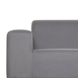 Beliani Garden Sofa 2 Seater Rovigo Grey - thumbnail 8