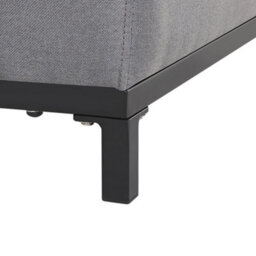 Beliani Garden Sofa 2 Seater Rovigo Grey - thumbnail 9