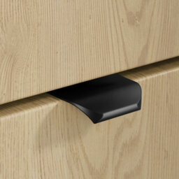 Heze Furniture Ovalia Bathroom Cabinet 100Cm And Basin - Cremona - thumbnail 4