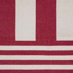 furn. Furn Deck Stripe Printed Outdoor Rug, White/red, 120 X 170Cm - thumbnail 2
