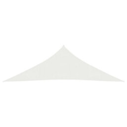 Berkfield Sunshade Sail 160 G/m2 White 4X4X5.8 M Hdpe - thumbnail 2