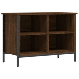 Berkfield Industrial Shoe Cabinet Brown Oak 69X35X50 Cm Engineered Wood