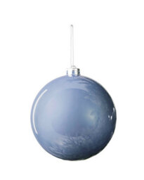 Werchristmas Ice Blue Extra Large Shatterproof Bauble Shiny 15 Cm - thumbnail 1