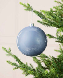 Werchristmas Ice Blue Extra Large Shatterproof Bauble Shiny 15 Cm - thumbnail 2