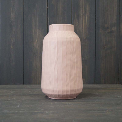 Satchville Glazed Pastel Pink Vase - image 1