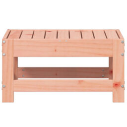 Walplus Garden Outdoor Footstool 62X30X32 Cm Solid Wood Douglas - thumbnail 4