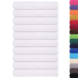 Walplus Sauna Towels 25 Pcs White 80X200 Cm 360 Gsm 100% Cotton - thumbnail 2