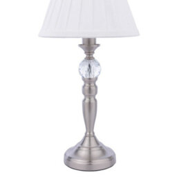 Pagazzi Lighting Pagazzi Edwina Satin Chrome Touch Table Lamp - thumbnail 6