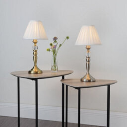 Pagazzi Lighting Pagazzi Edwina Satin Chrome Touch Table Lamp - thumbnail 7