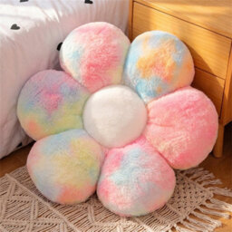 Flower Pillow Daisy Floor Throw Cushion Plush Pillows Room Home Decor Boys Girls - thumbnail 3