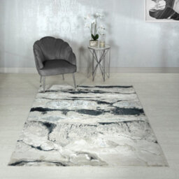 Quartz Modern Abstract Optical Easy To Clean Rug For Living Room Bedroom And Dining Room-120Cm X 170Cm - thumbnail 1