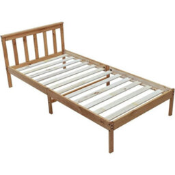 3Ft Single Bed Frame In Solid Pin  Ideal For Cozy Bedrooms - thumbnail 4