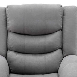 More4Homes Seattle Manual Recliner Fabric 1+2+3 Seater Sofa Set (Grey) - thumbnail 8