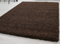 Prime Plus Extra Thick Heavy 5Cm Pile Soft Shaggy Rugs Modern Area Rugs Bedroom Hall Rugs (Brown, 160 X 230Cm) - thumbnail 3
