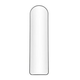 Living And Home Arch Full Length Mirror Wall Mounted Or Freestanding Floor Mirror Framed Mirror,black 40 X 150 Cm - thumbnail 5