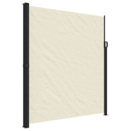 Berkfield Retractable Side Awning Cream 220X300 Cm - thumbnail 2