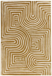 Handmade Modern Abstract Wool Easy To Clean Rug For Bedroom Living Room & Dining Room-120Cm X 170Cm - thumbnail 4