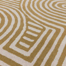 Handmade Modern Abstract Wool Easy To Clean Rug For Bedroom Living Room & Dining Room-120Cm X 170Cm - thumbnail 3