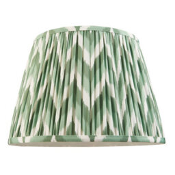 Loops Stylish 2 Pack Of 35Cm Cotswold Green Tapered Cylinder Lamp Shades - thumbnail 5