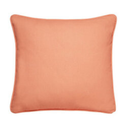 Fusion Plain Dye Water & Uv Resistant Orange Filled Cushion - thumbnail 2