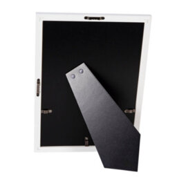 Happy Homewares Modern And Chic Mat White Wood Effect A4 Certificate Frame For Wall Or Table - thumbnail 2