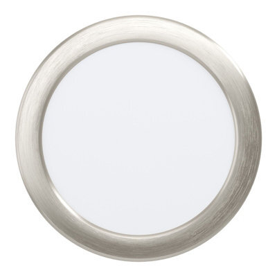 Satin Nickel Flush Downlight Spotlight 10.5W With Built-In Led For Wall And Ceiling - image 1