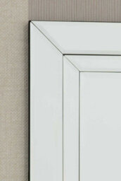 Mirroroutlet Frameless Cranbury All Glass Mirror 68 X 58 Cm - thumbnail 4