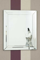 Mirroroutlet Frameless Cranbury All Glass Mirror 68 X 58 Cm - thumbnail 5